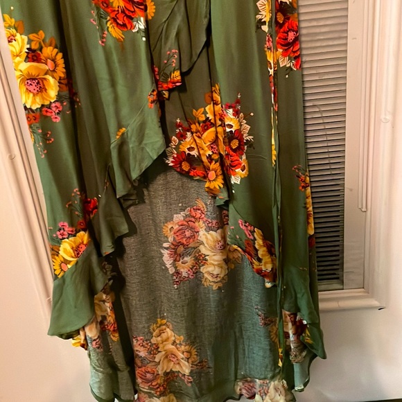 Altar’s State Floral Hi Lo Dress - Picture 5 of 5